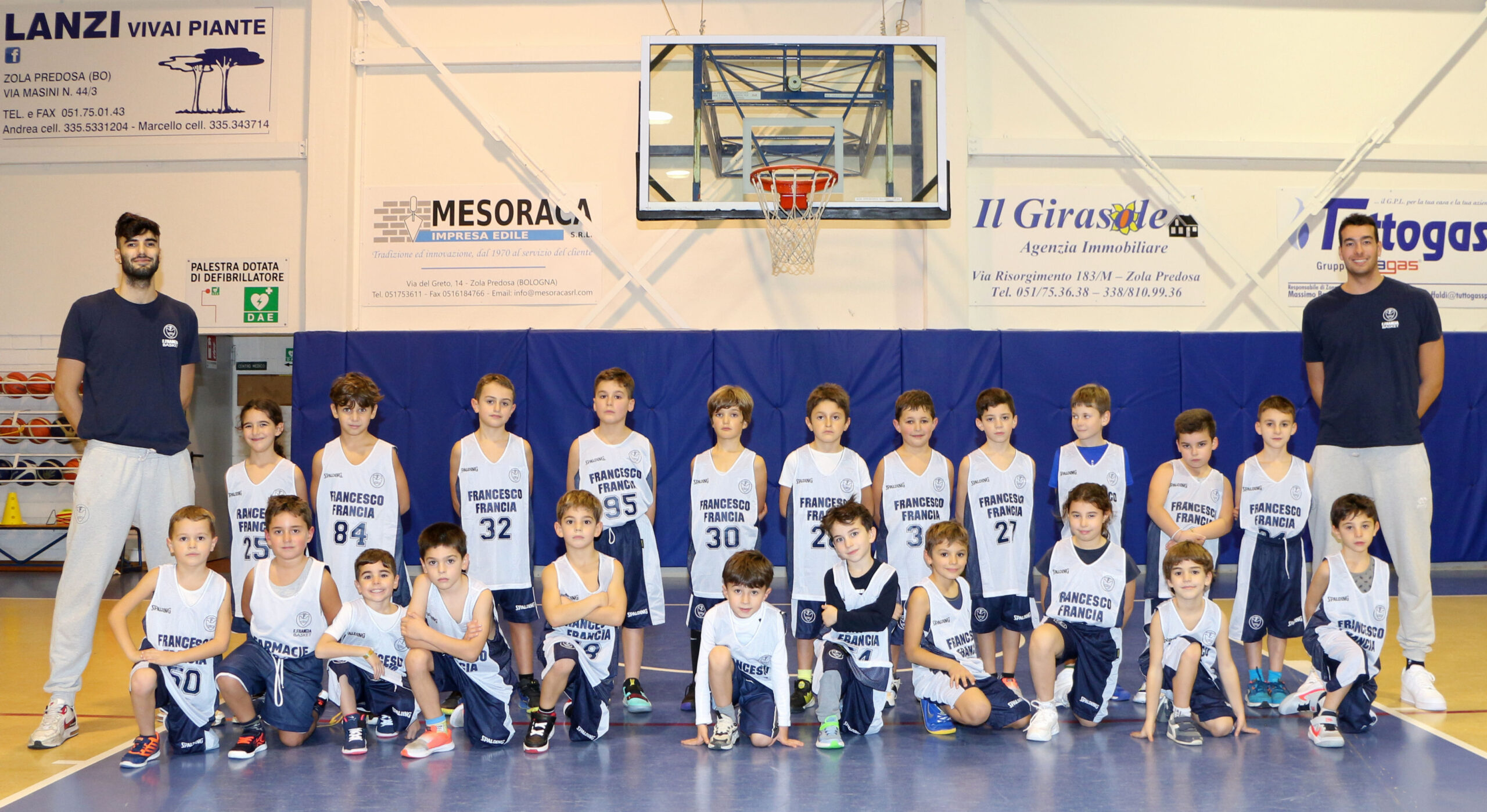 Squadra Scoiattoli 2014 - Francesco Francia Basket