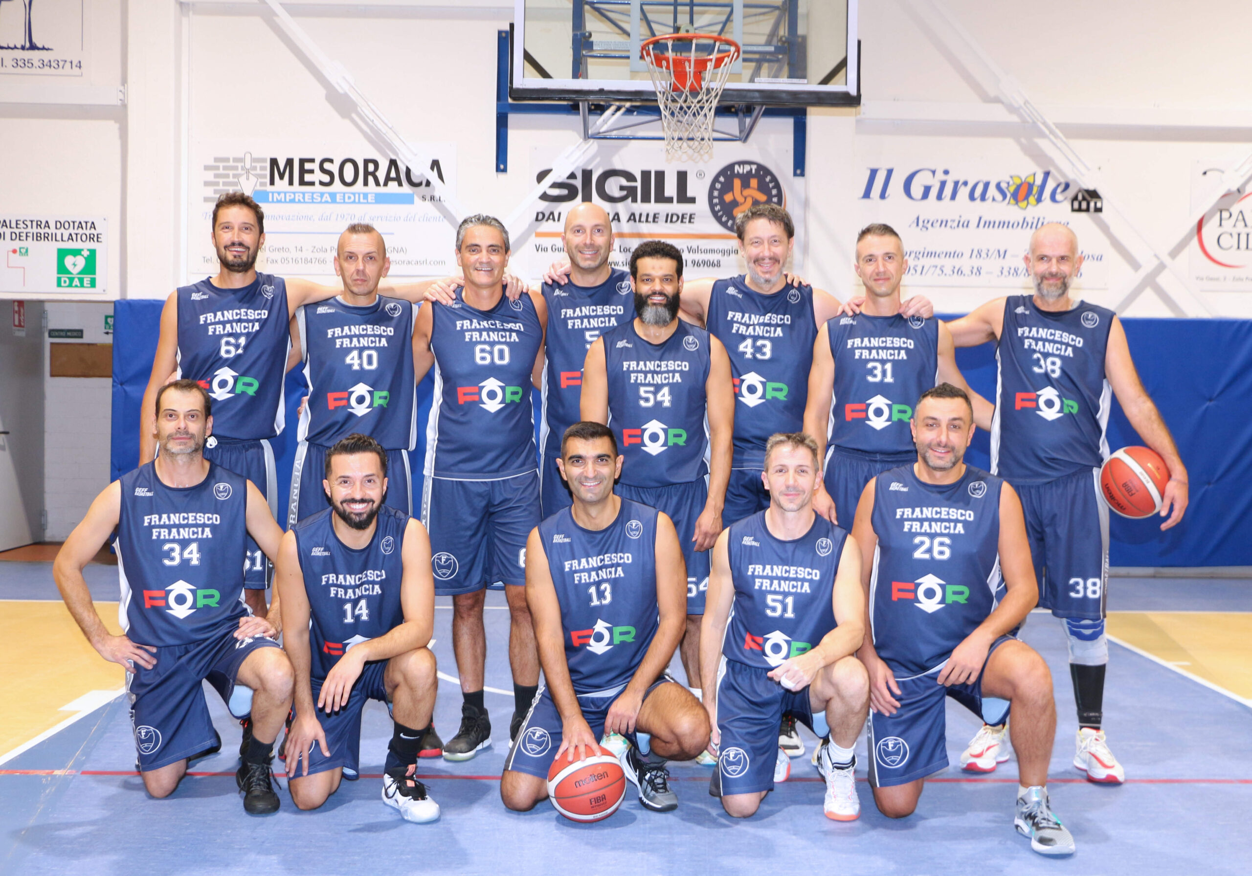 Squadra Over40 - Francesco Francia Basket