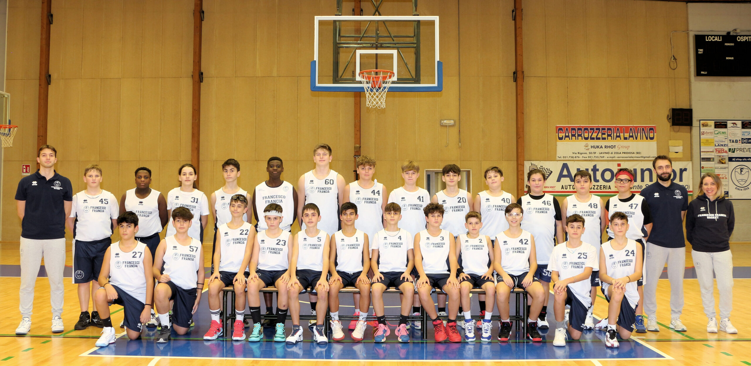 Squadra Under13 Silver - Francesco Francia Basket