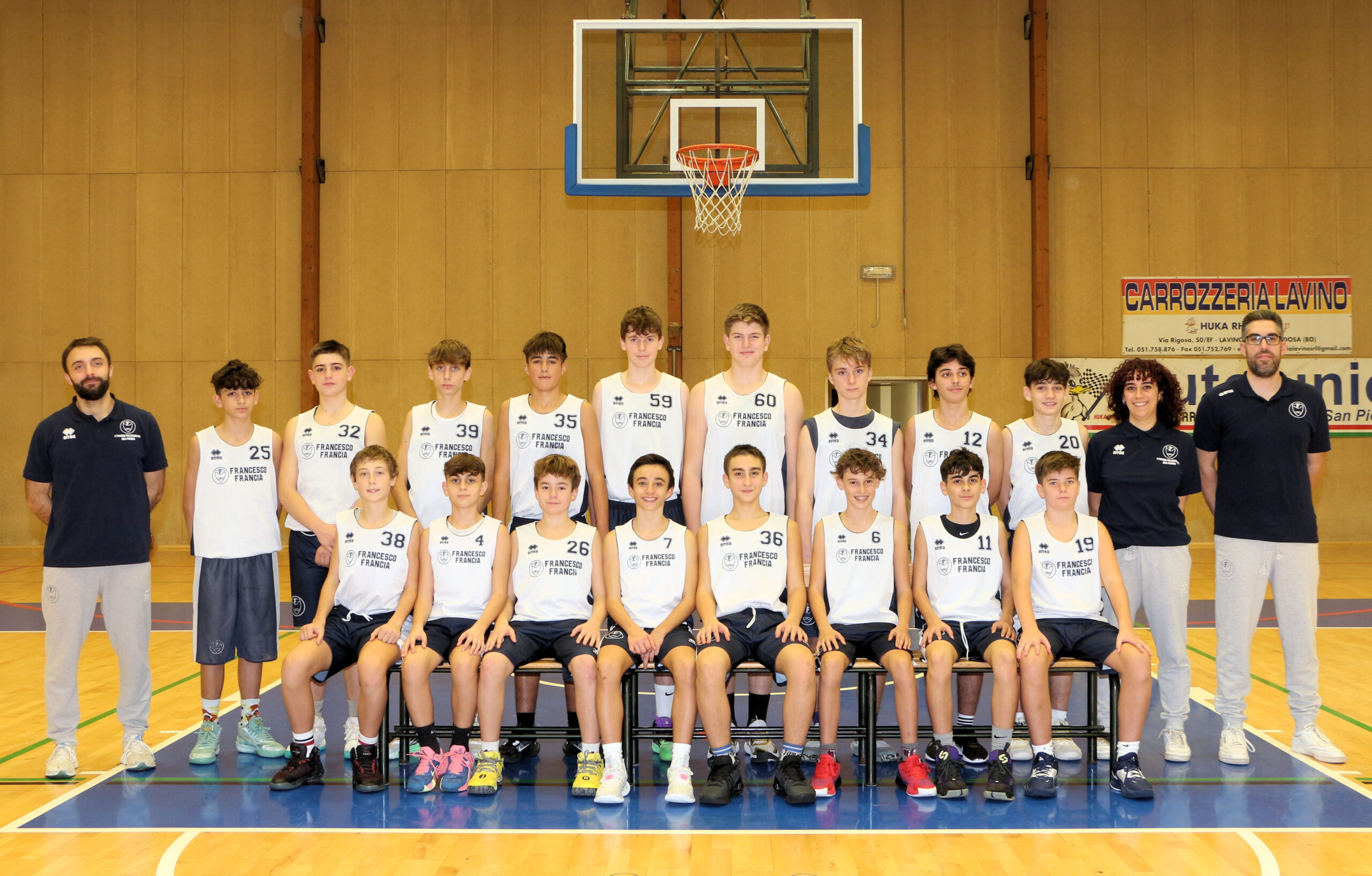 Squadra Under14 Silver - Francesco Francia Basket